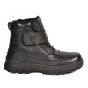 TSF LEATHER WINTER FUR BOOT FOR MEN's (BLACK)